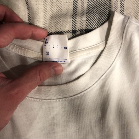 White Reebok Classic tee size: L - Picture 4 of 4